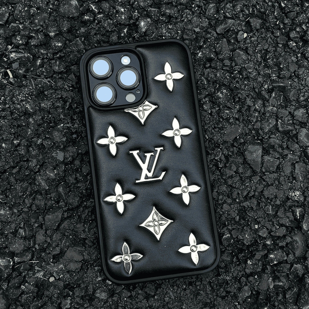 3D Leather Luxury iPhone Case