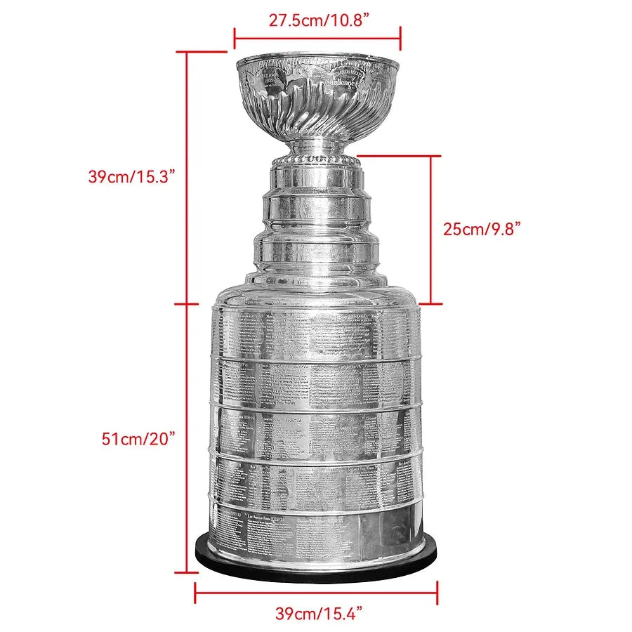 NHL Stanley Cup Trophy Full Size With All Champions Engraved