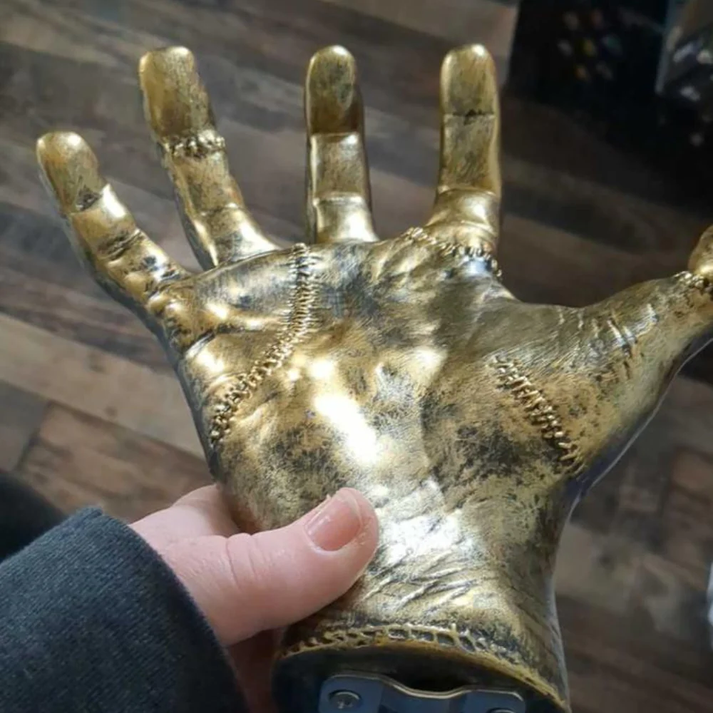 Luxury 3D Basketball Hand Grip Wall Decor